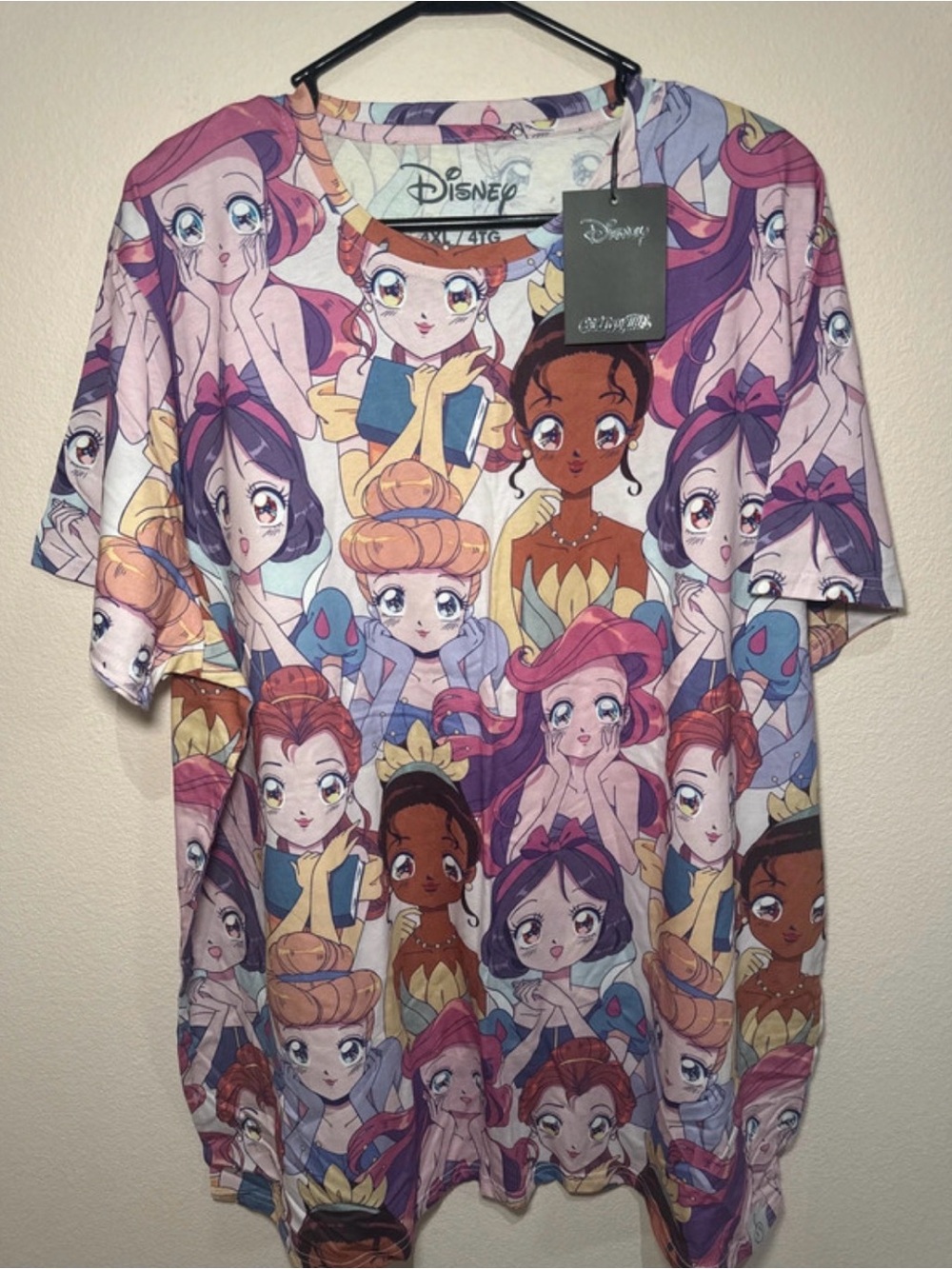 Cakeworthy Disney Princess Print T-Shirt Dress